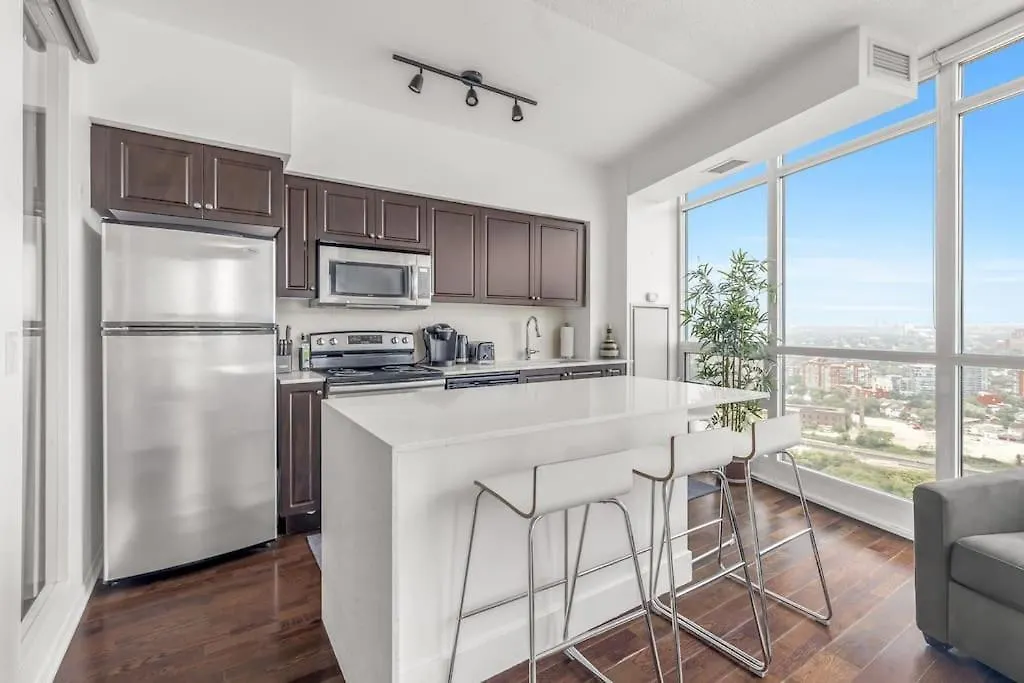 Apartmán 2 Bedroom With Amazing City Views & Free Parking Toronto